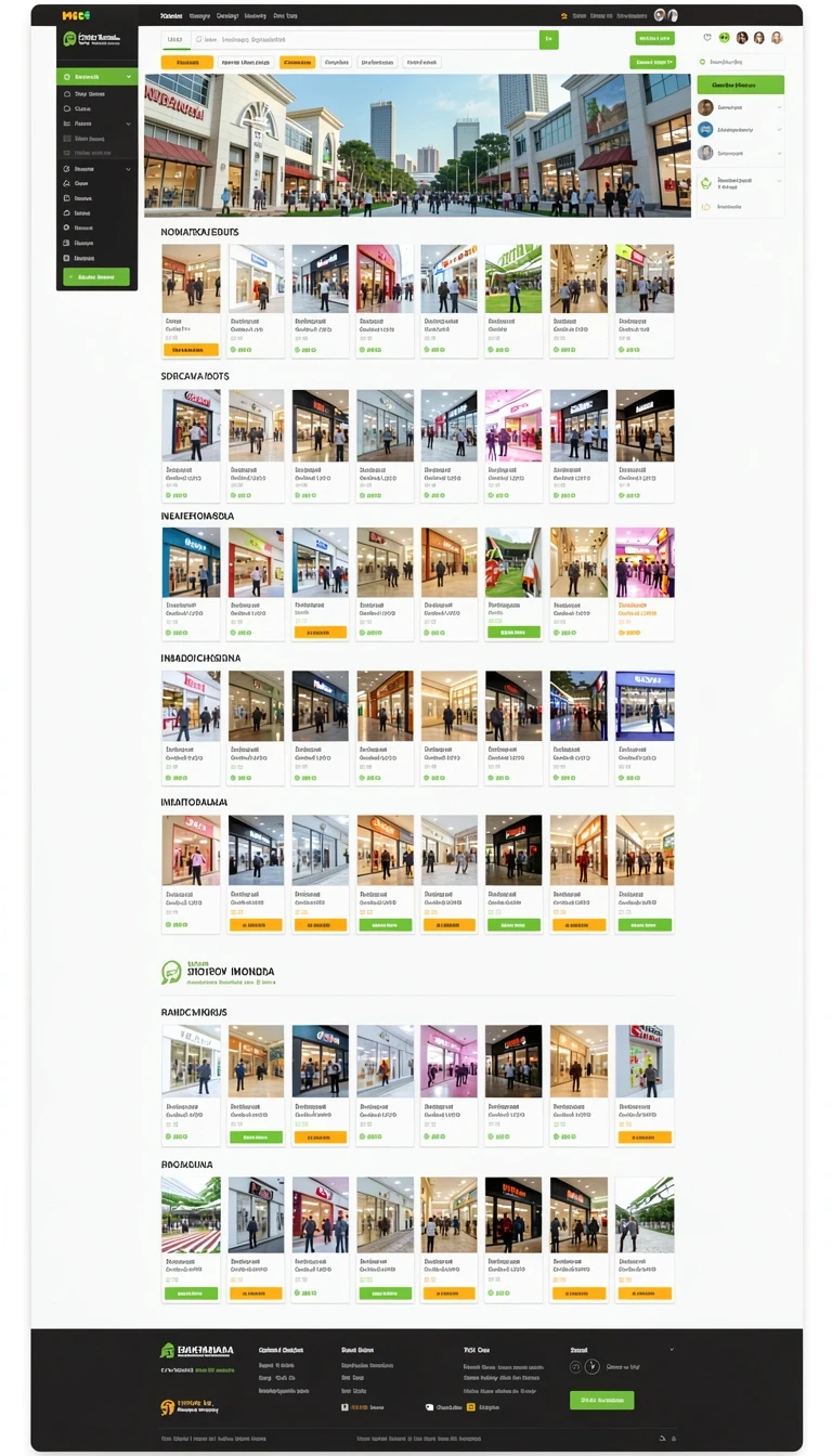 Halaman katalog dengan daftar aplikasi yang tersusun rapi.